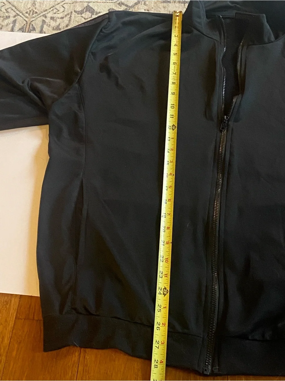 Cougar Men's Black Zip-Front Jacket in size XL
